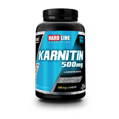HARDLINE NUTRITION CARNITINE 500MG 100 KAPSUL