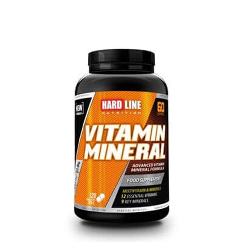 Hardline Vitamin Mineral 120 Tablet