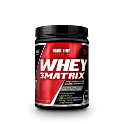 Hardline Whey 3 Matrix Protein Tozu 454 Gr