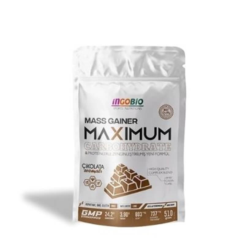 Kompleks Kilo Aldırıcılar  Ingobio Mass Gainer Maximum 510 Gr