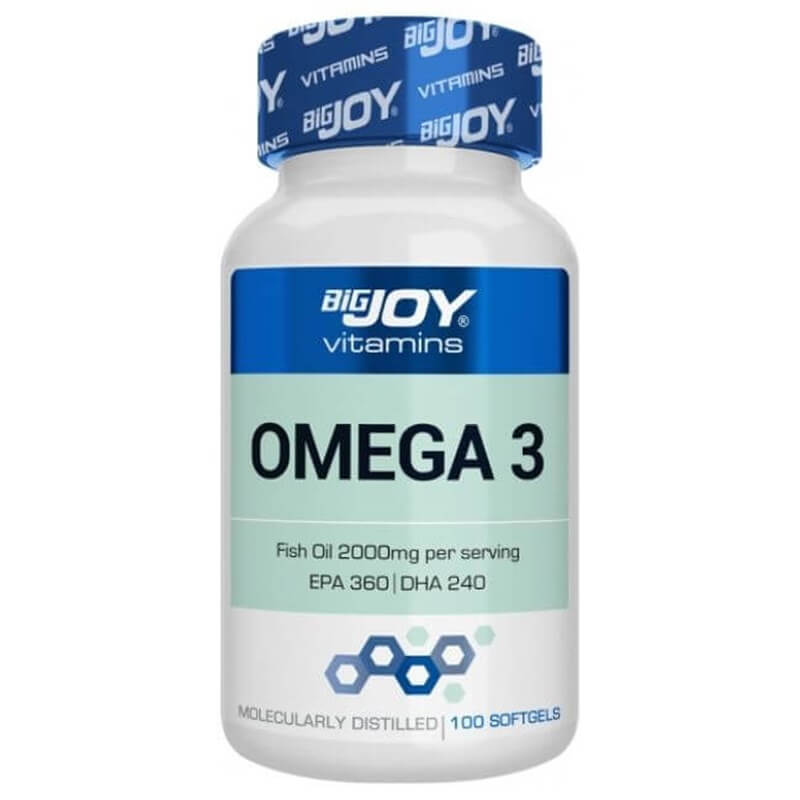 Omega 3  Big Joy Omega 3 100 Softjel