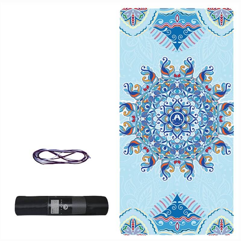 Pilates ve Yoga Minderi AKS.TUSI018 Tusi Tusi Yoga Mat Mavi Gezinti 183cmX0.8cmX80cm