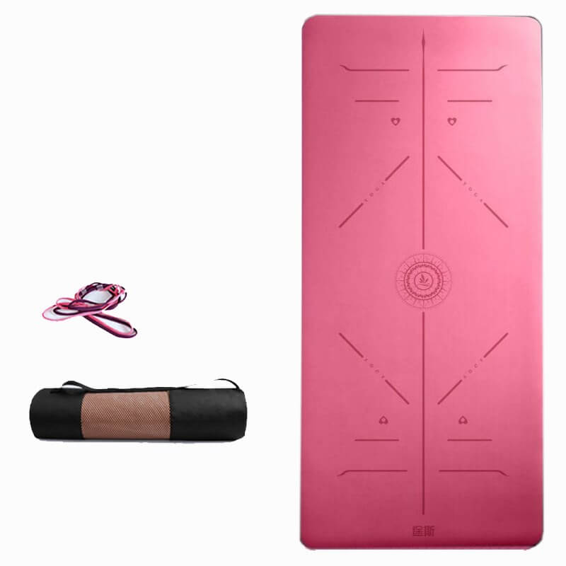 Pilates ve Yoga Minderi AKS.TUSI034 Tusi Tusi Yoga Matı ve Pilates Minderi Pembe 183cmX0.5cmX66cm