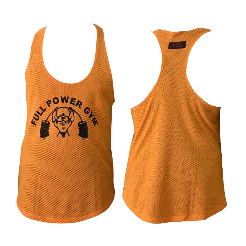 Spor Giyim AKS.FULLPOWER008 Fullpower Gym Full Power Gym Fileli Spor Atlet Turuncu