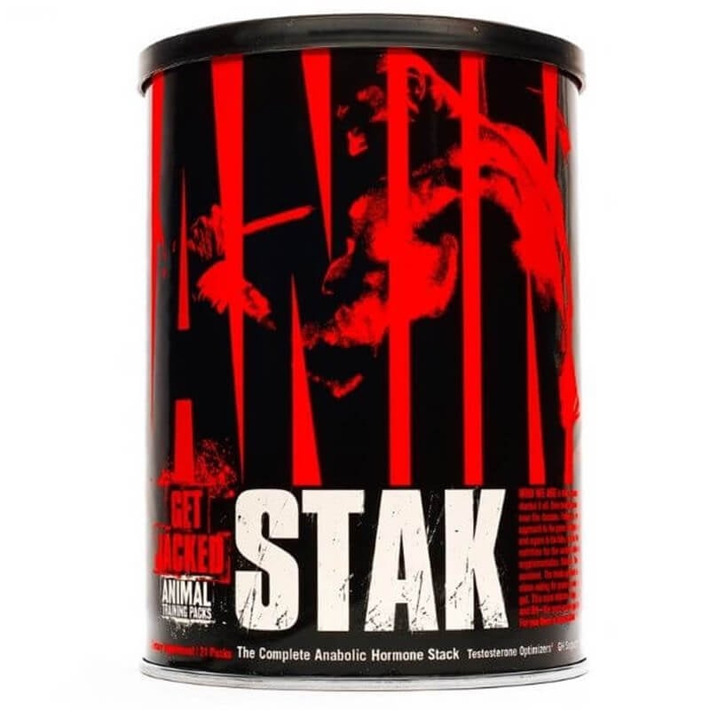 Testosteron ve Anabolik Arttırıcılar  Universal Animal Stak 21 Paket