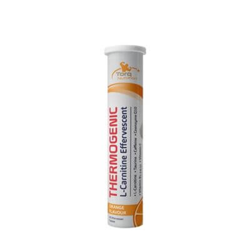 Torq Thermogenic L-Carnitine 20 Efervesan Tablet Portakal
