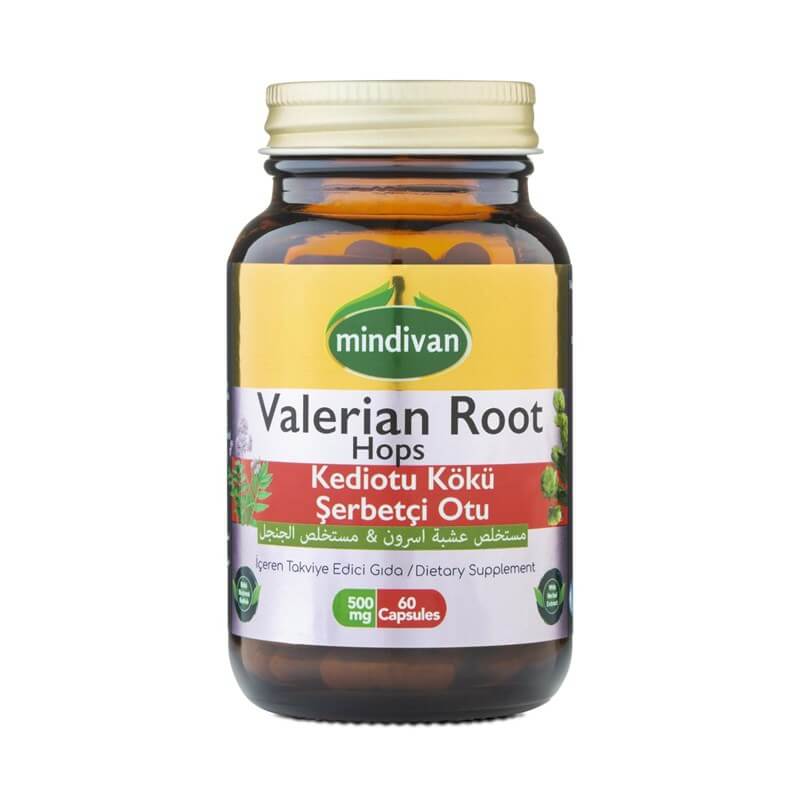 Vitamin Ve Mineraller  Mindivan Valerian Root+ Hops 60 Kapsül