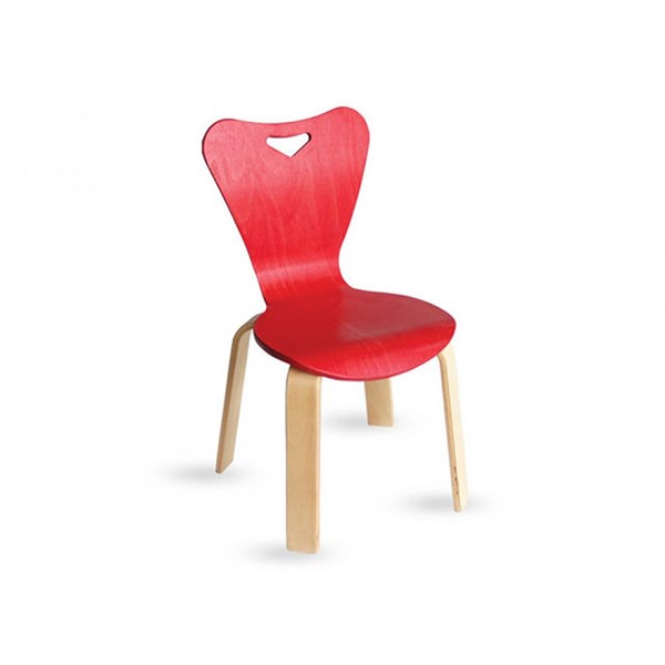 Kontra Anaokulu Sandalyesi Kırmızı