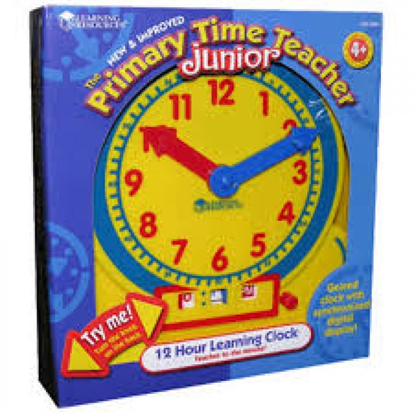 Primary Time Teacher™ 12 Hour Learning Clock®
