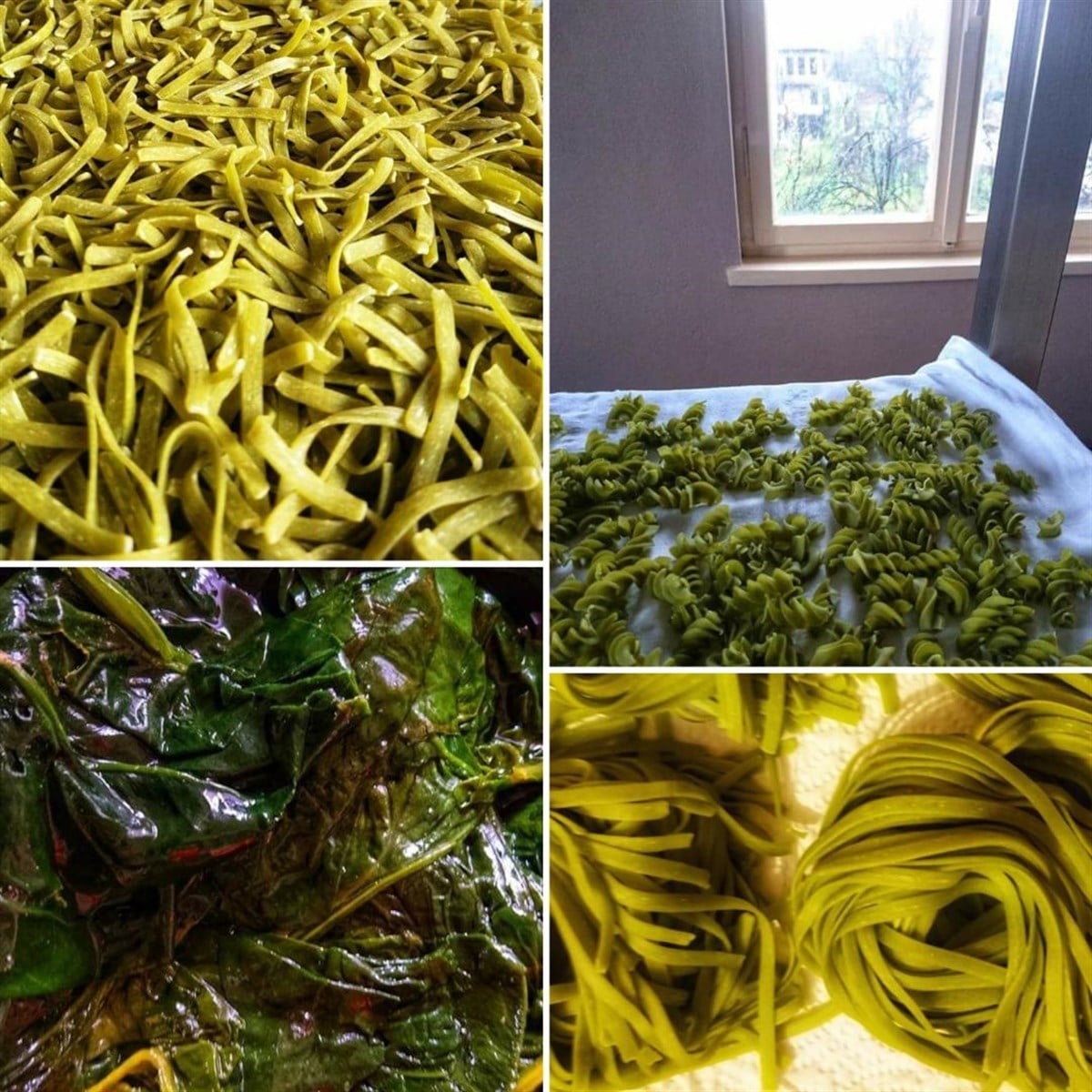 'Köy Ispanaklı ve Köy Yumurtalı Ev Makarnası' 500 g