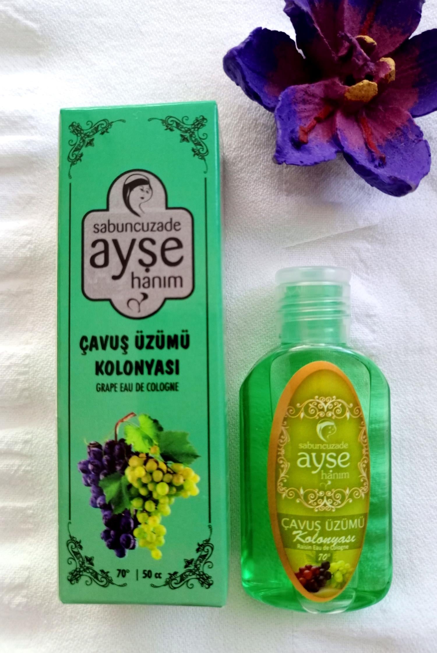 Çavuş Üzümü Kolonyası 'Sabuncuzade Ayşe Hanım'
