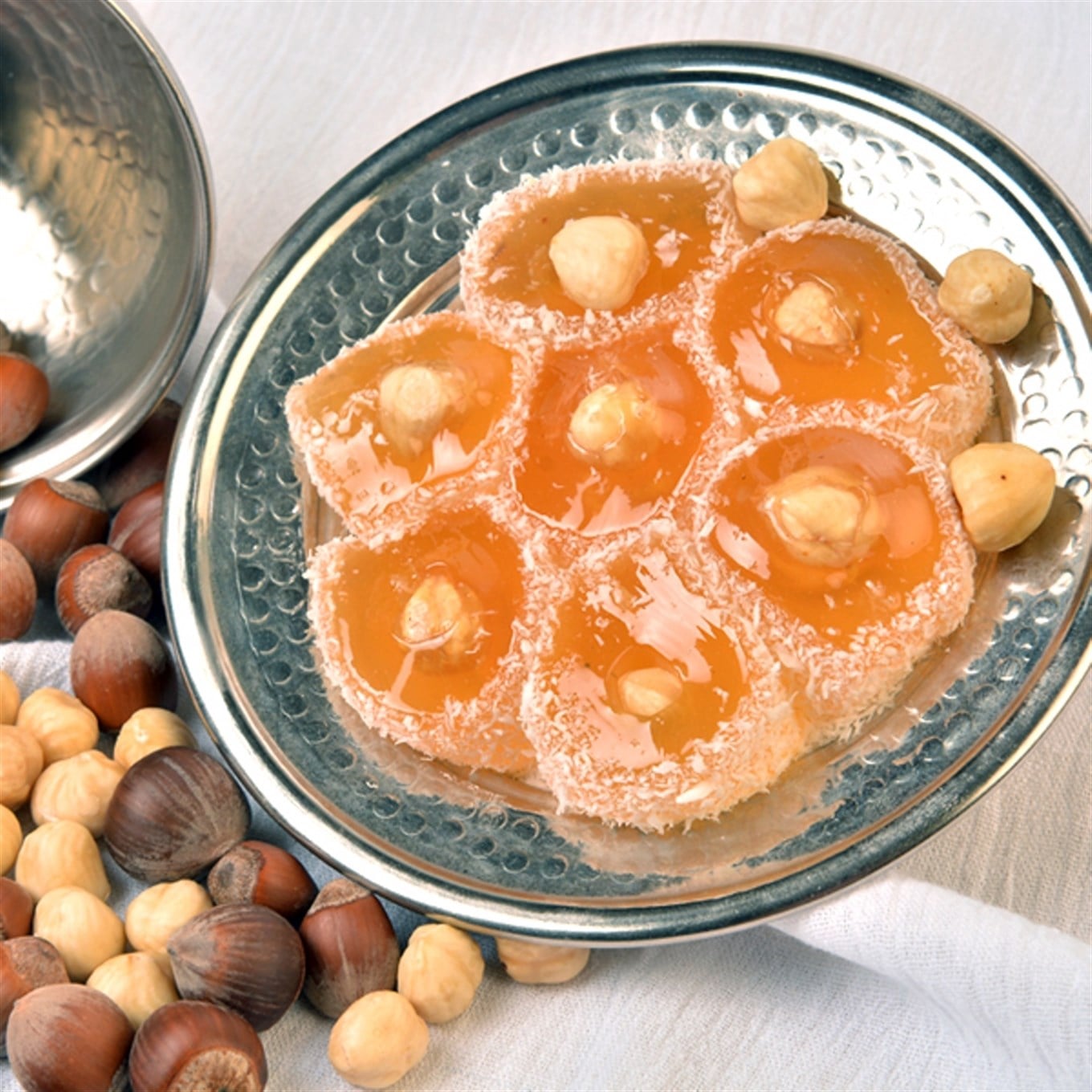 Hindistan Cevizli & Fındıklı Lokum 425 g  ''SafranTat''