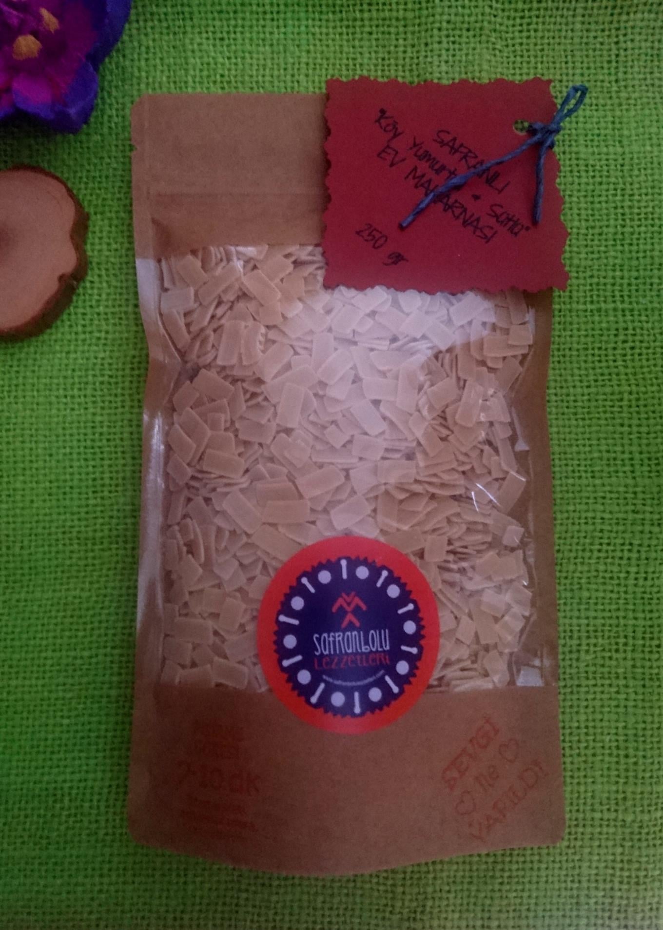 Para Makarna 'Safranlı & Köy Yumurtalı & Sütlü