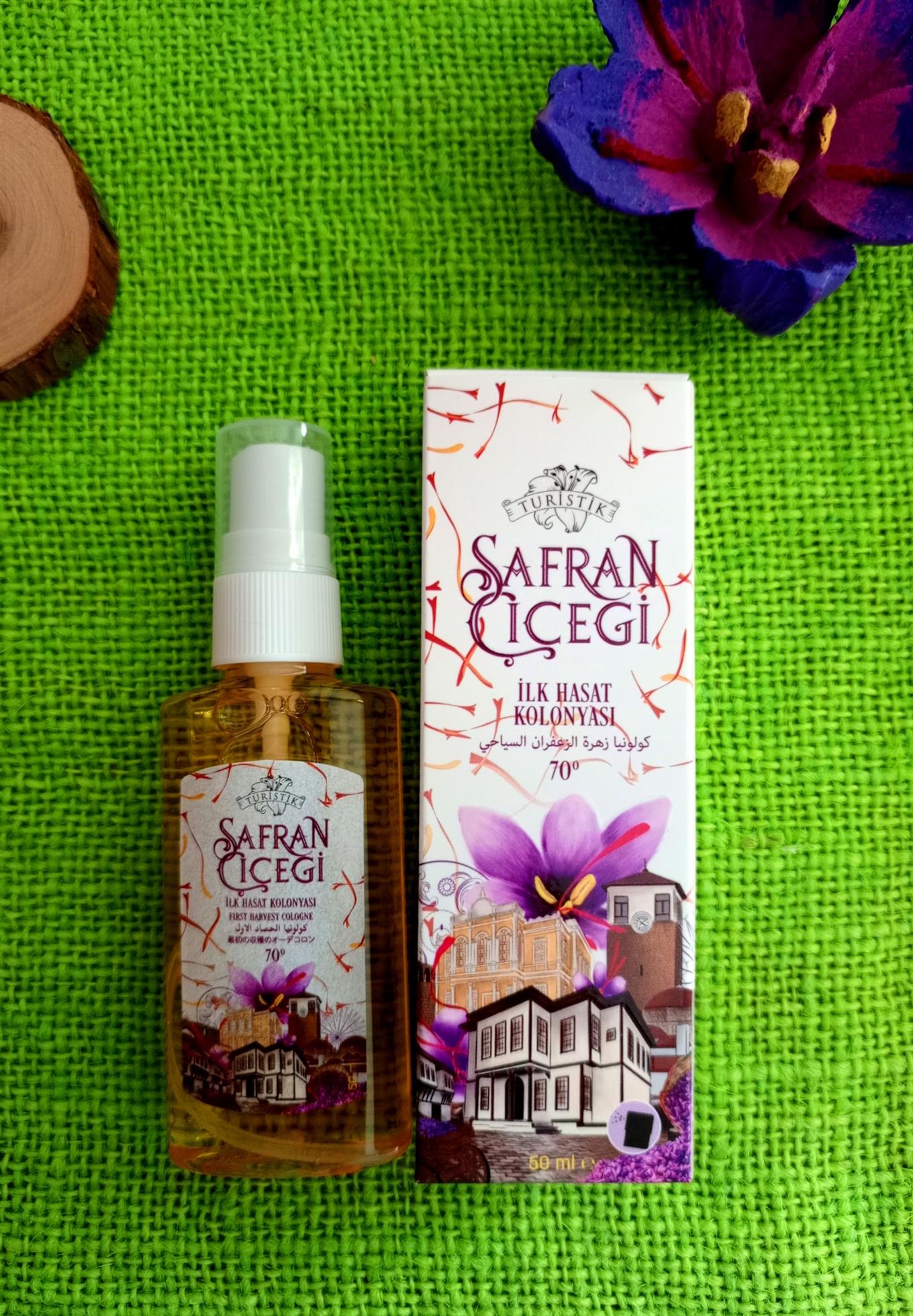 Safran Çiçeği İlk Hasat Safran Kolonyası 50 ml Sprey 