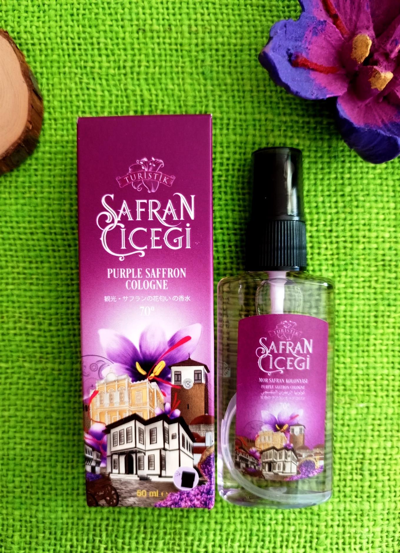Safran Çiçeği Mor Safran Kolonyası 50 ml Sprey 