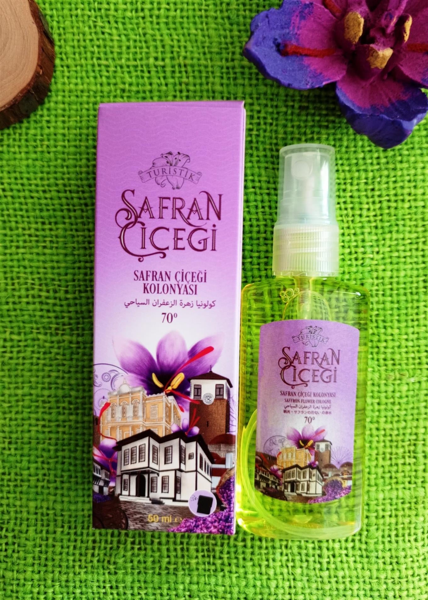 Safran Çiçeği Safran Kolonyası 50 ml Sprey 
