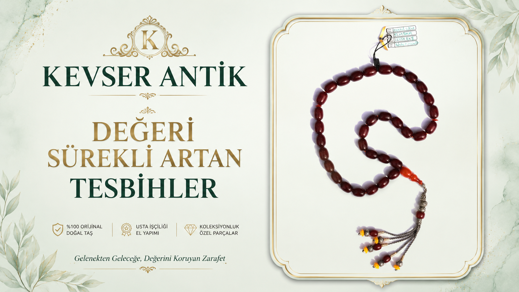 Değeri Sürekli Artan Tesbihler Nelerdir? Koleksiyonluk ve değerli tesbih rehberi - KevserAntik.com