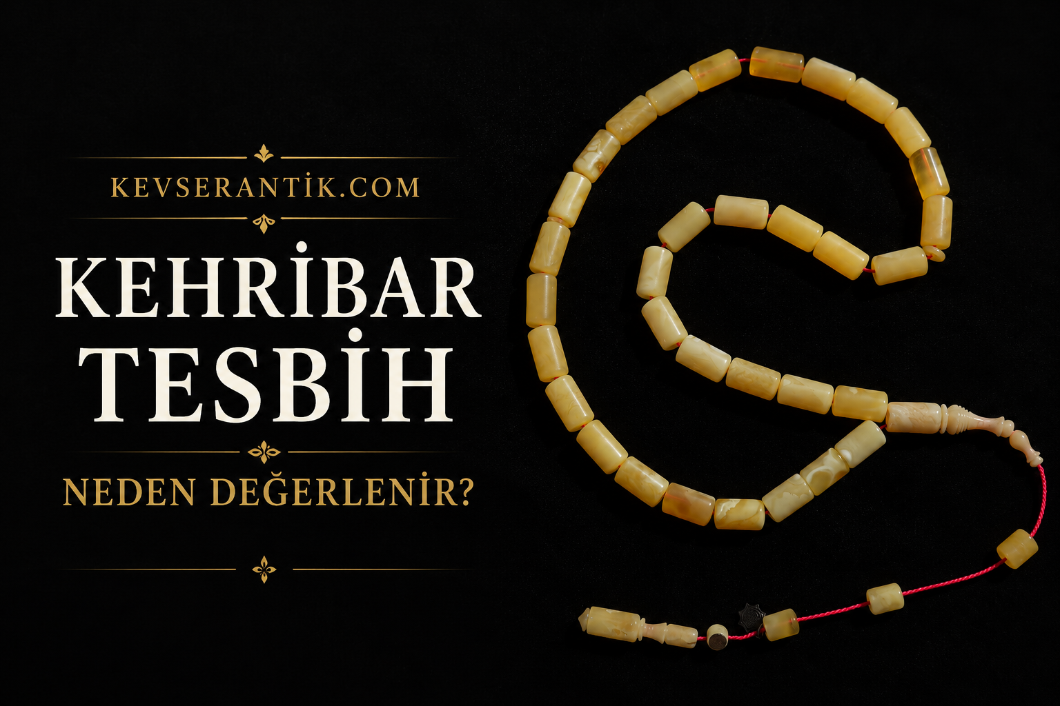 Kehribar Tesbih Neden Değerlenir?