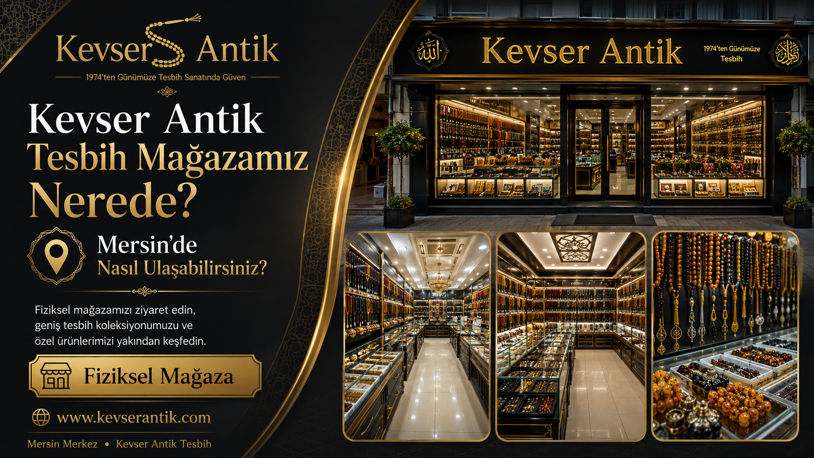 Mersin’de Tesbih Alırken Nelere Dikkat Edilmeli? Kehribar, kuka, oltu taşı ve koleksiyonluk tesbih mağazası rehberi - KevserAntik.com