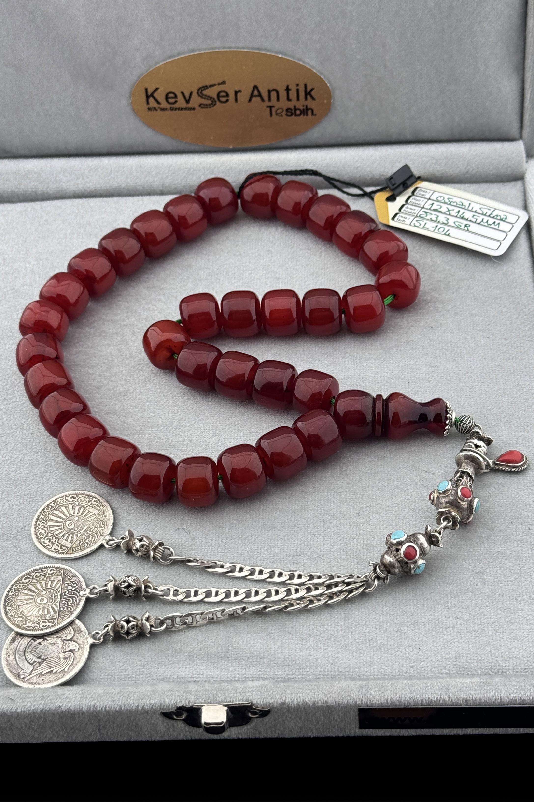 83.5 Gram Osmanlı Kehribar Tesbih83.5 Gram Osmanlı Kehribar Tesbih - Kevser AntikOsmanlı Kehribar Tesbihler