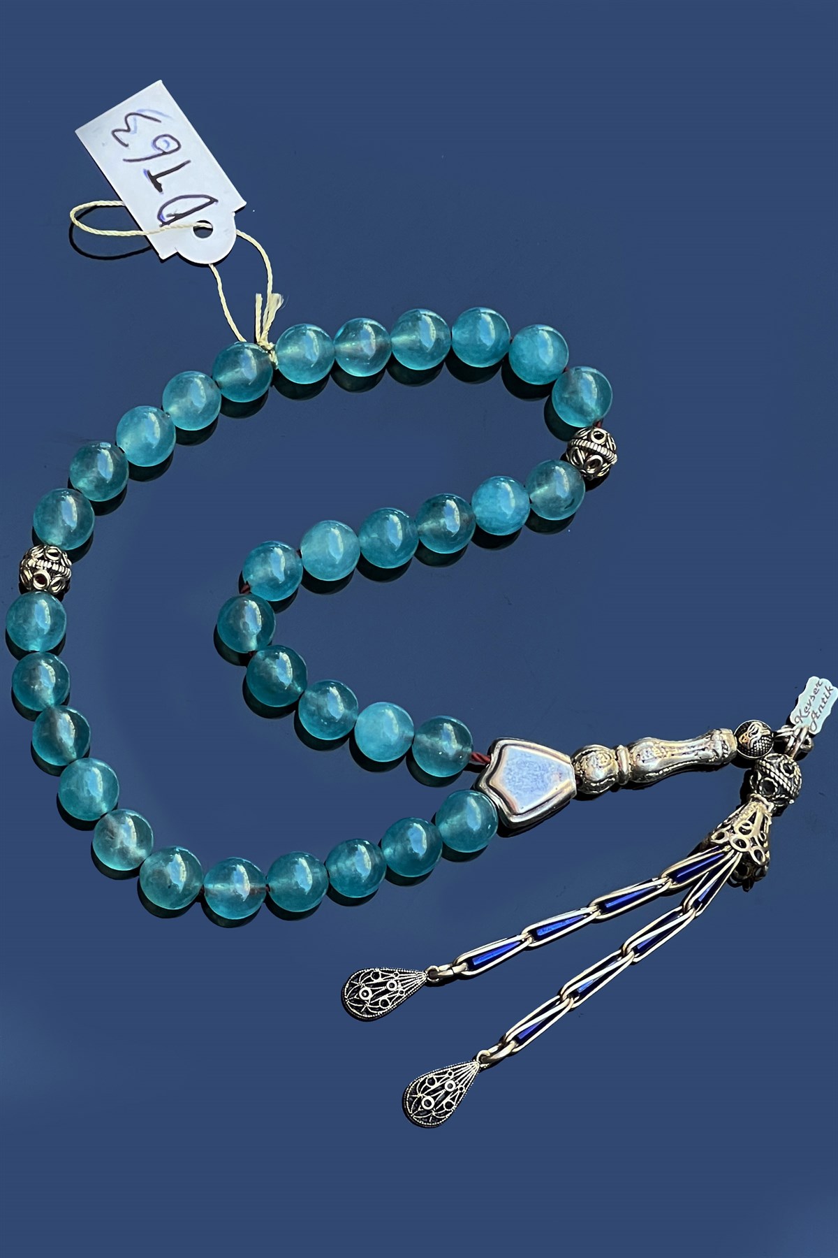 Aquamarine tesbihAquamarine tesbih - Kevser AntikDoğal Taş Tesbihler