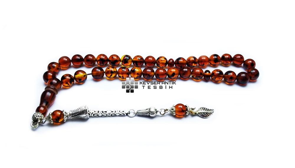 Fosil Parçacıklı Sıkma Kehribar