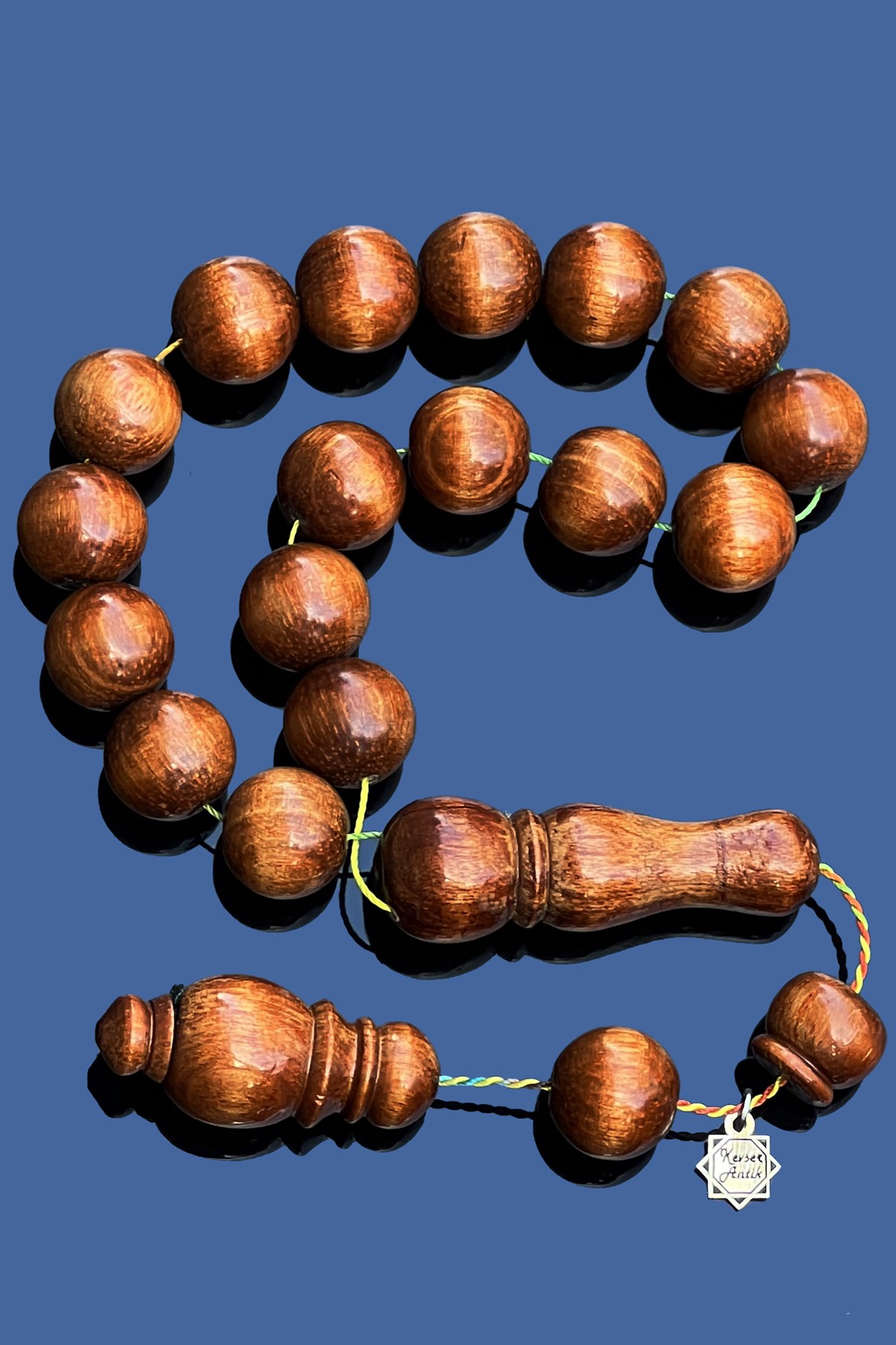 Fustic Ağacı TesbihFustic Ağacı Tesbih - Kevser AntikAğaç Tesbihler