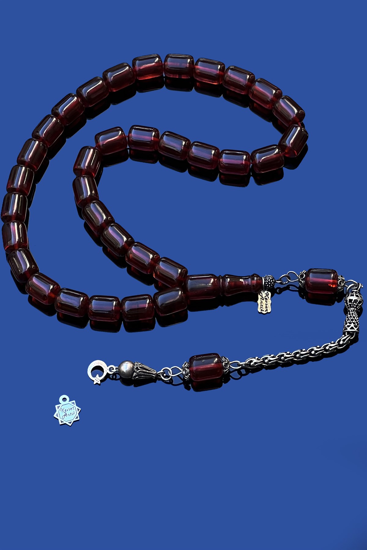 Kapsül Ateş Kehribar TesbihKapsül Ateş Kehribar Tesbih - Kevser AntikSıkma-Ateş Kehribar Tesbihler