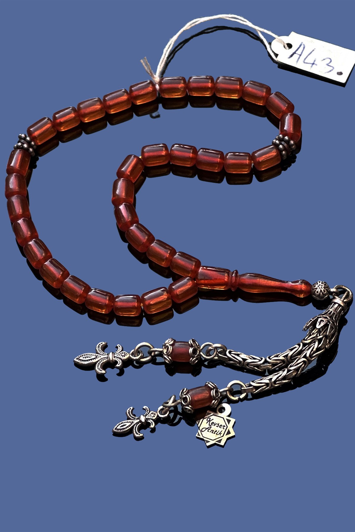 Mini Kapsül Ateş Kehribar TesbihMini Kapsül Ateş Kehribar Tesbih - Kevser AntikSıkma-Ateş Kehribar Tesbihler