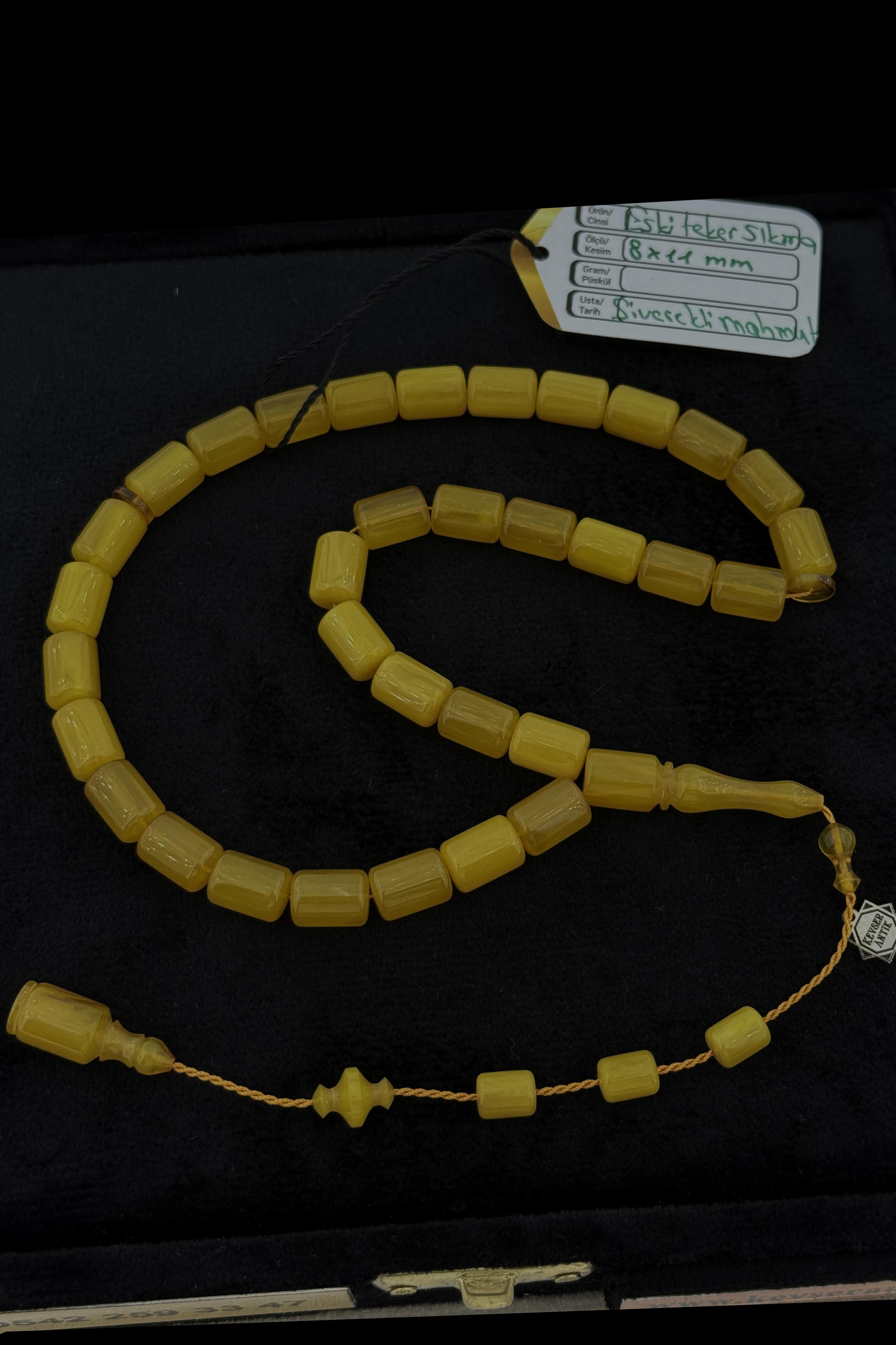 Siverekli Mahmut Usta Teker Obje TesbihSiverekli Mahmut Usta Teker Obje Tesbih - Kevser AntikKATALİN TESBİHLER