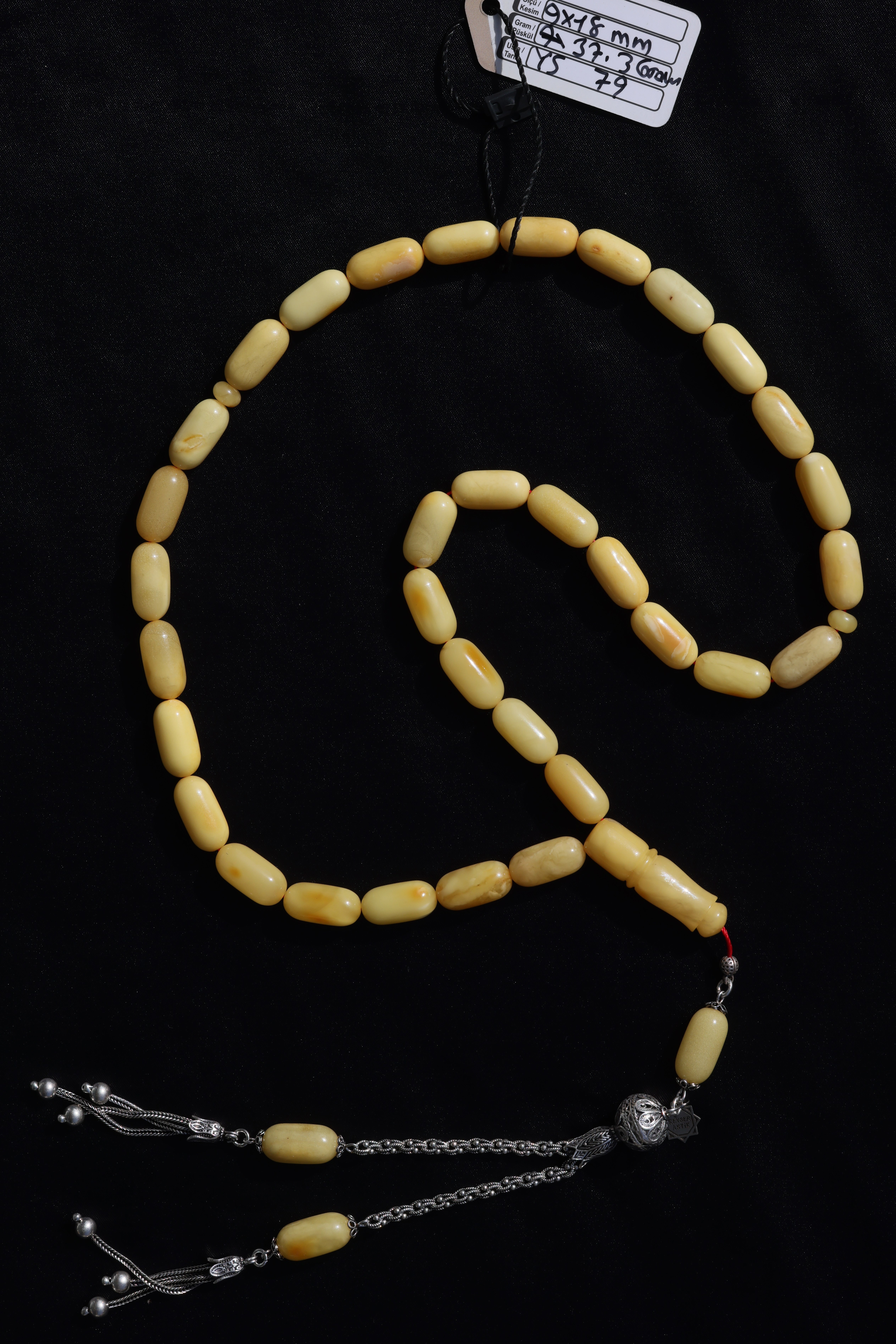 Üst Düzey Arabic Kehribar TesbihÜst Düzey Arabic Kehribar Tesbih - Kevser AntikDamla Kehribar Tesbihler