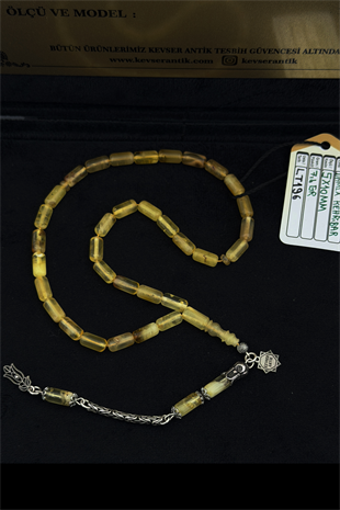 Lüks Segment Damla Kehribar TesbihLüks Segment Damla Kehribar Tesbih - Kevser AntikDamla Kehribar Tesbihler