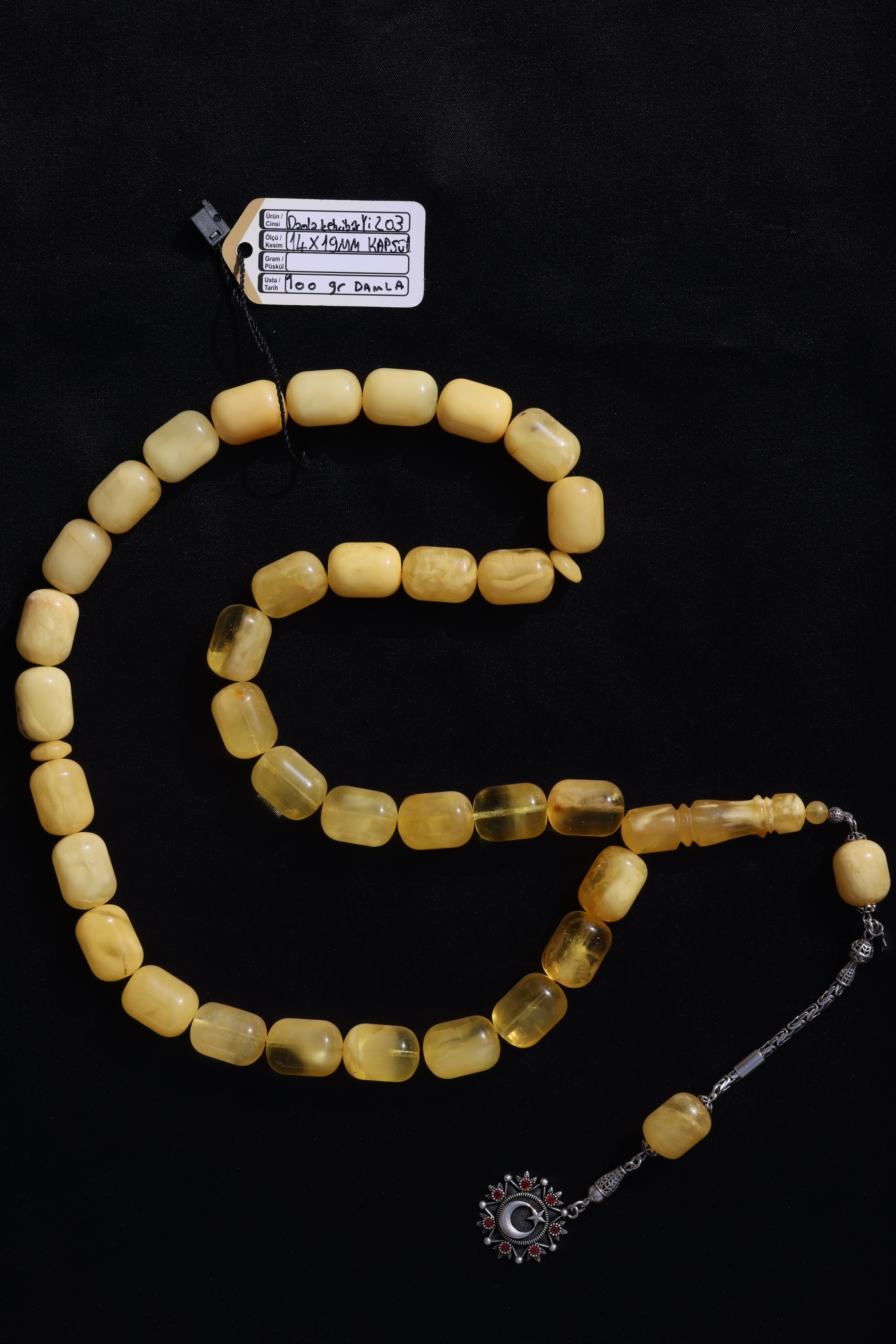 100 Gram Dev Rus Damla Kehribar100 Gram Dev Rus Damla Kehribar - Kevser AntikDamla Kehribar Tesbihler