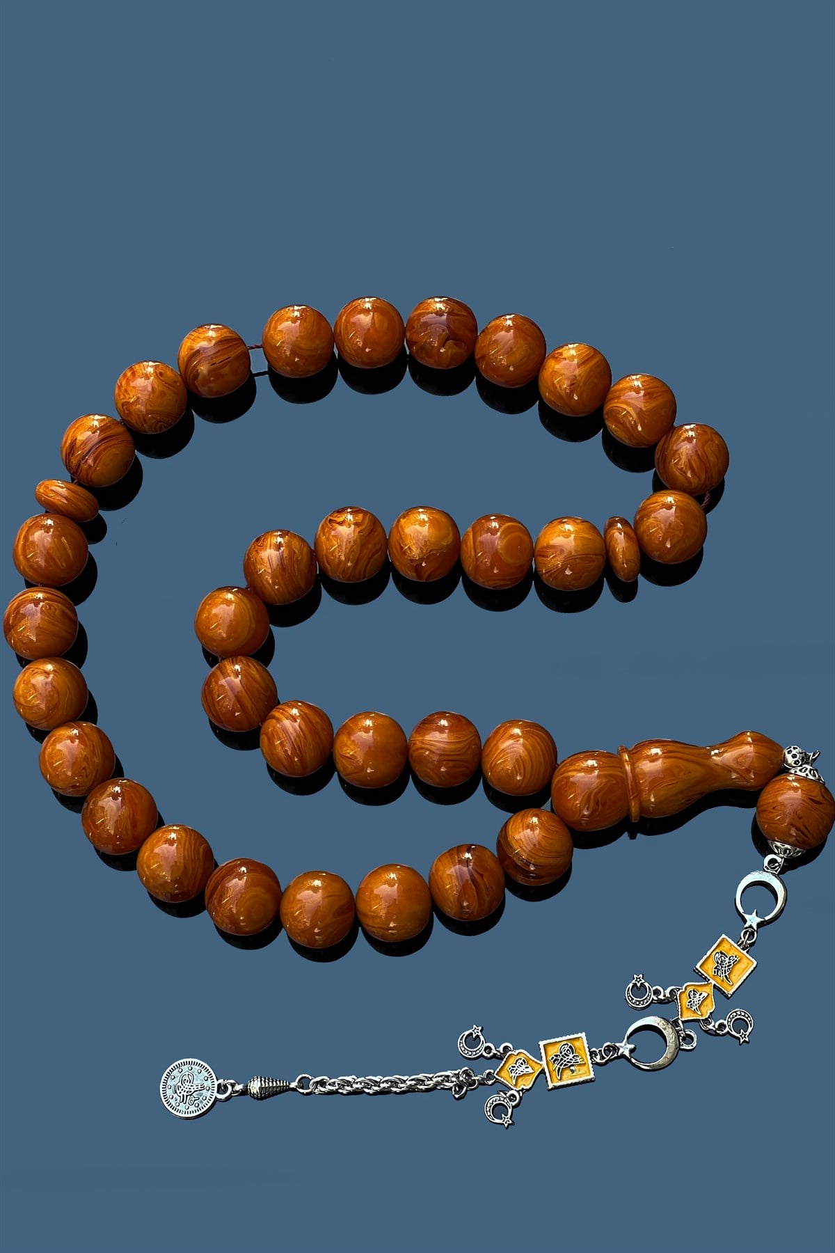 20 MM Dev Damarlı Sıkma Kehribar Tesbih20 MM Dev Damarlı Sıkma Kehribar Tesbih - Kevser AntikSıkma-Ateş Kehribar Tesbihler