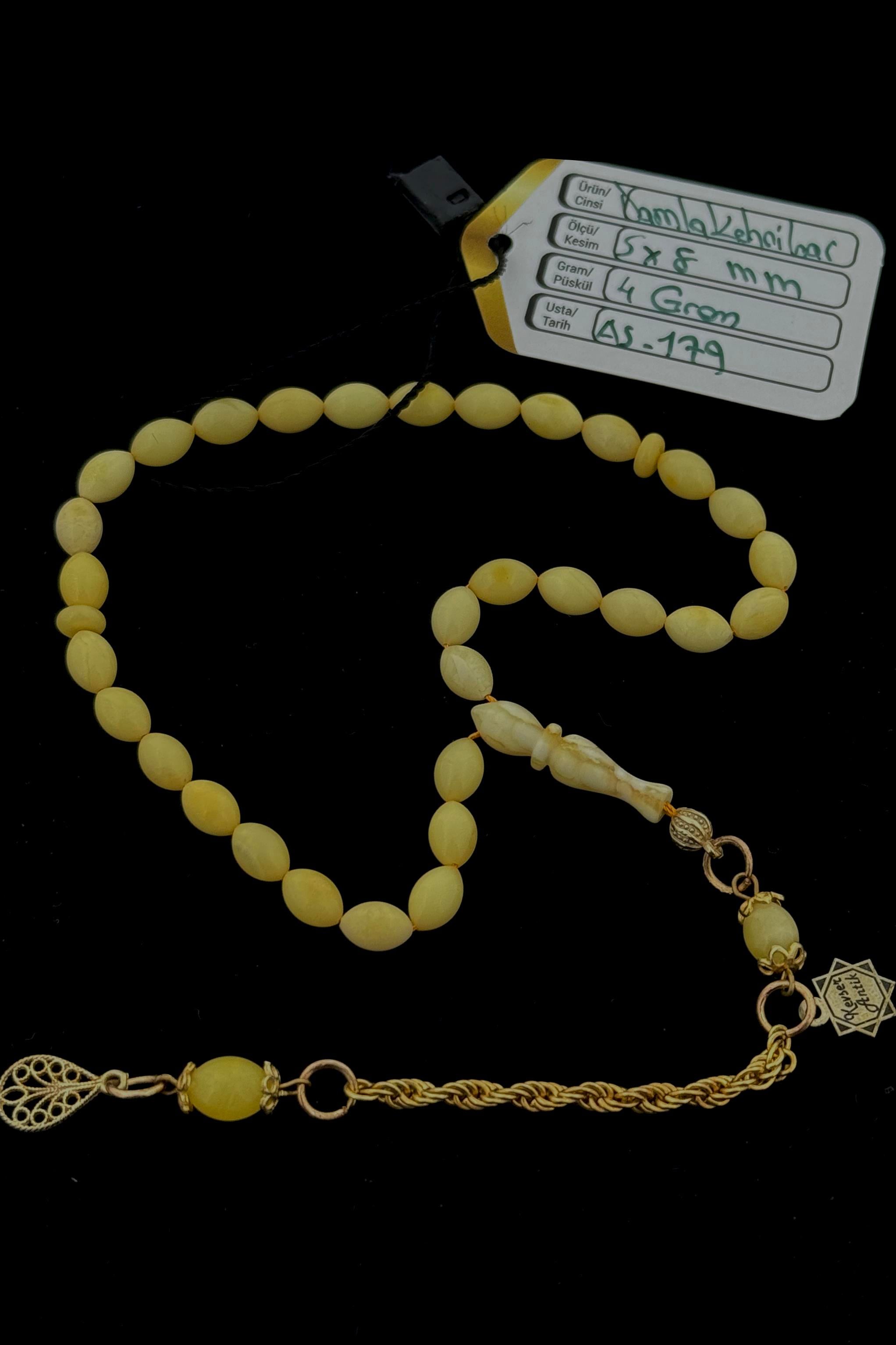 4 Gram Mini Damla Kehribar Tesbih4 Gram Mini Damla Kehribar Tesbih - Kevser AntikDamla Kehribar Tesbihler