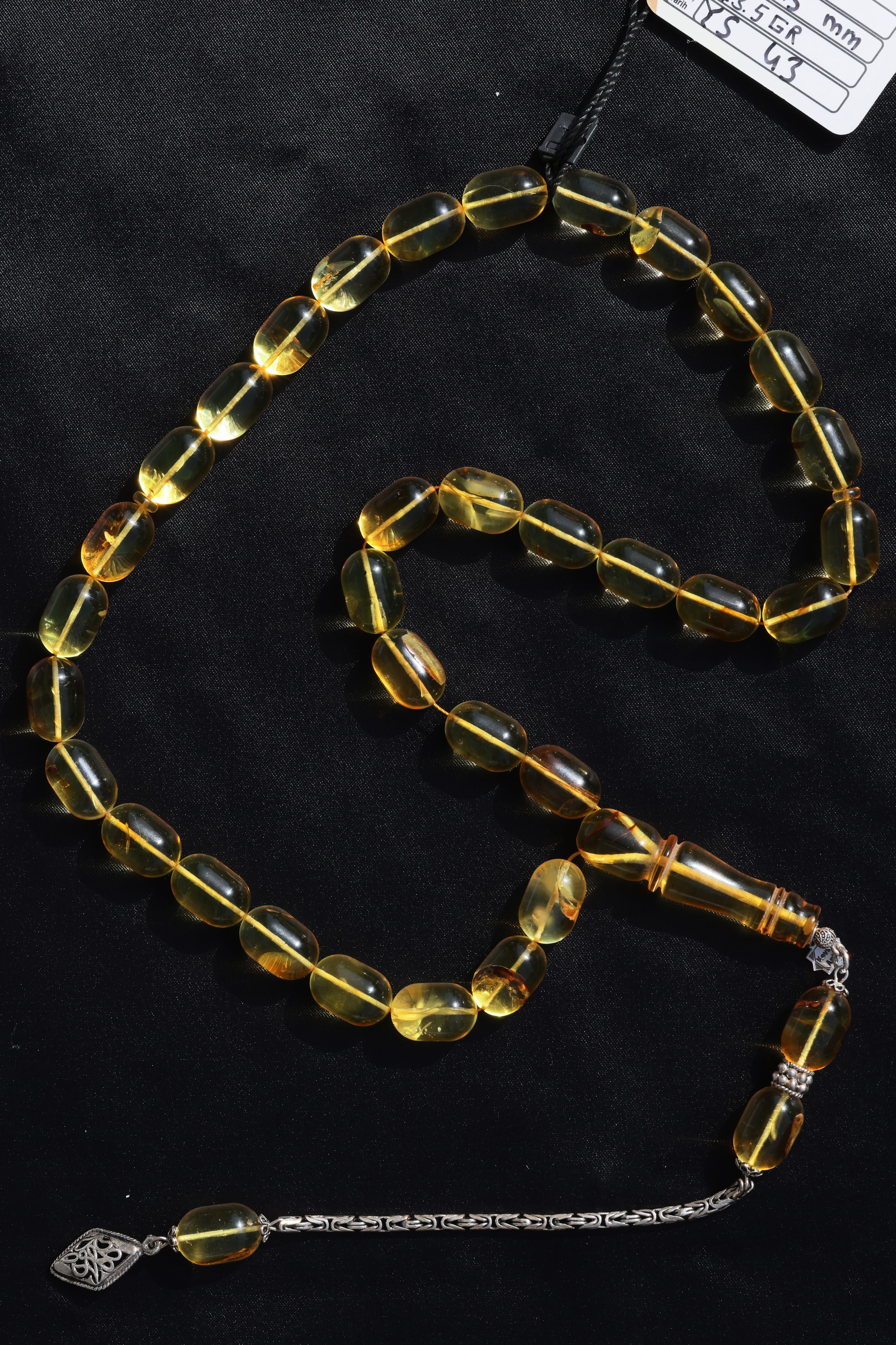 43.5 Gram İri Damla Kehribar43.5 Gram İri Damla Kehribar - Kevser AntikDamla Kehribar Tesbihler