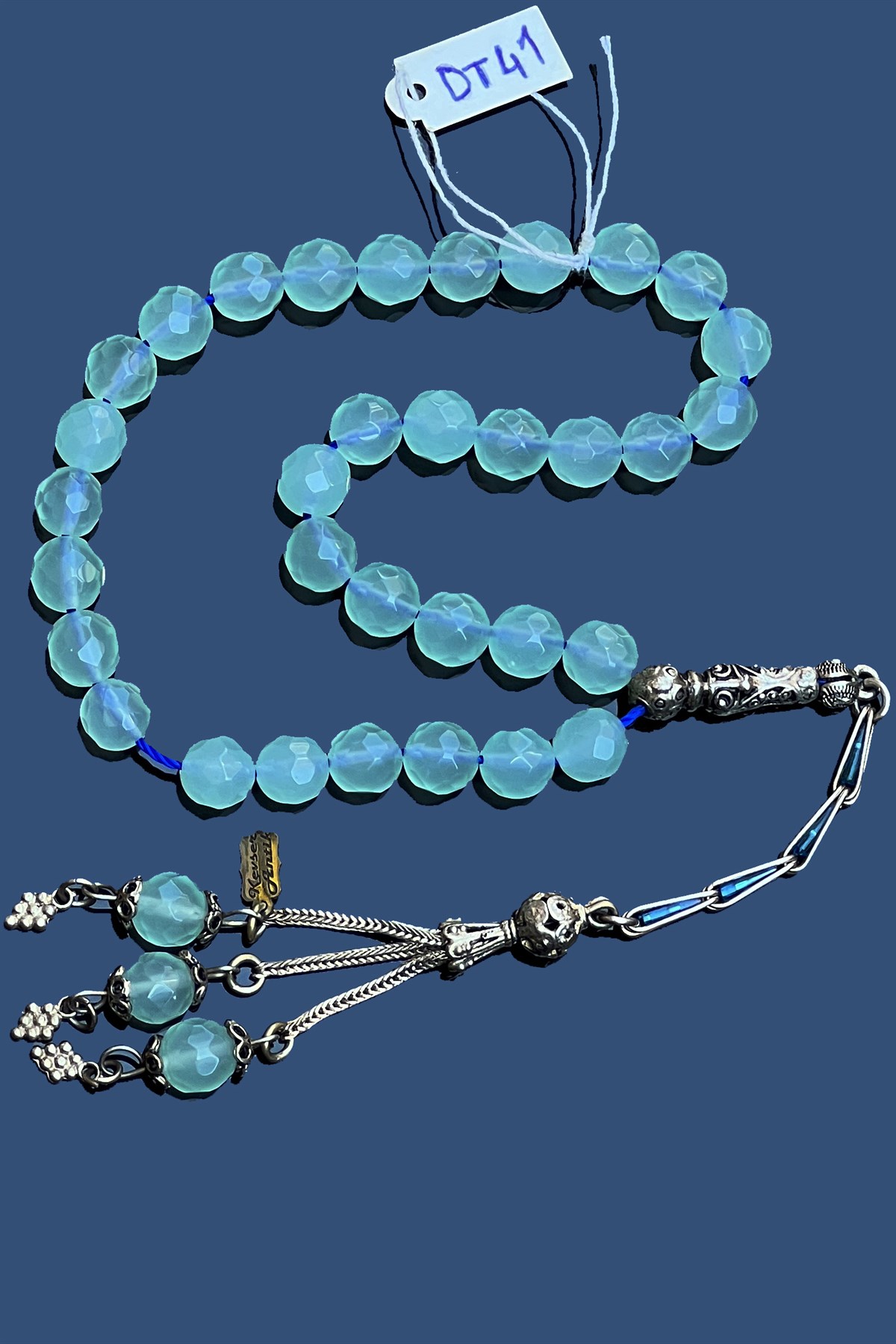 Aquamarine tesbihAquamarine tesbih - Kevser AntikDoğal Taş Tesbihler