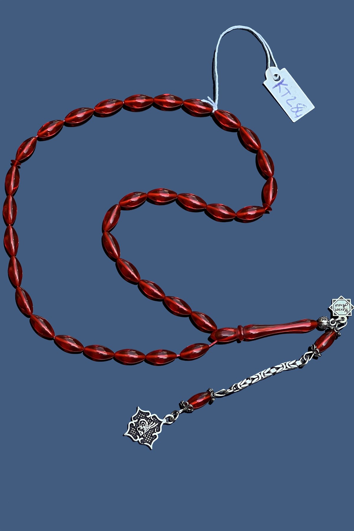 Arpa Kesim Ateş Kehribar TesbihArpa Kesim Ateş Kehribar Tesbih - Kevser AntikSıkma-Ateş Kehribar Tesbihler