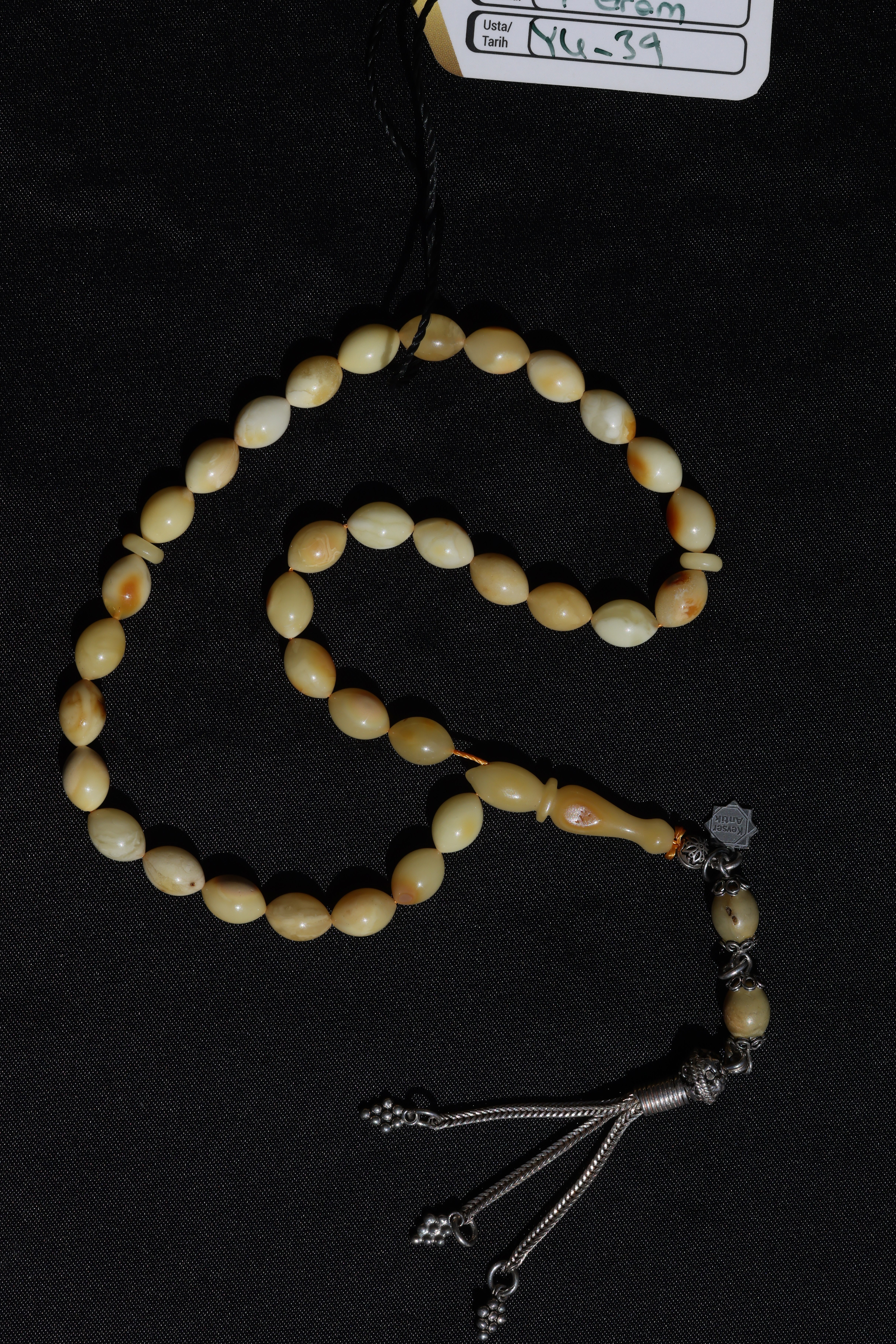 Baltic Amber Prayer Beads – Master-Cut King ModelBaltic Amber Prayer Beads – Master-Cut King Model - Kevser AntikDamla Kehribar Tesbihler