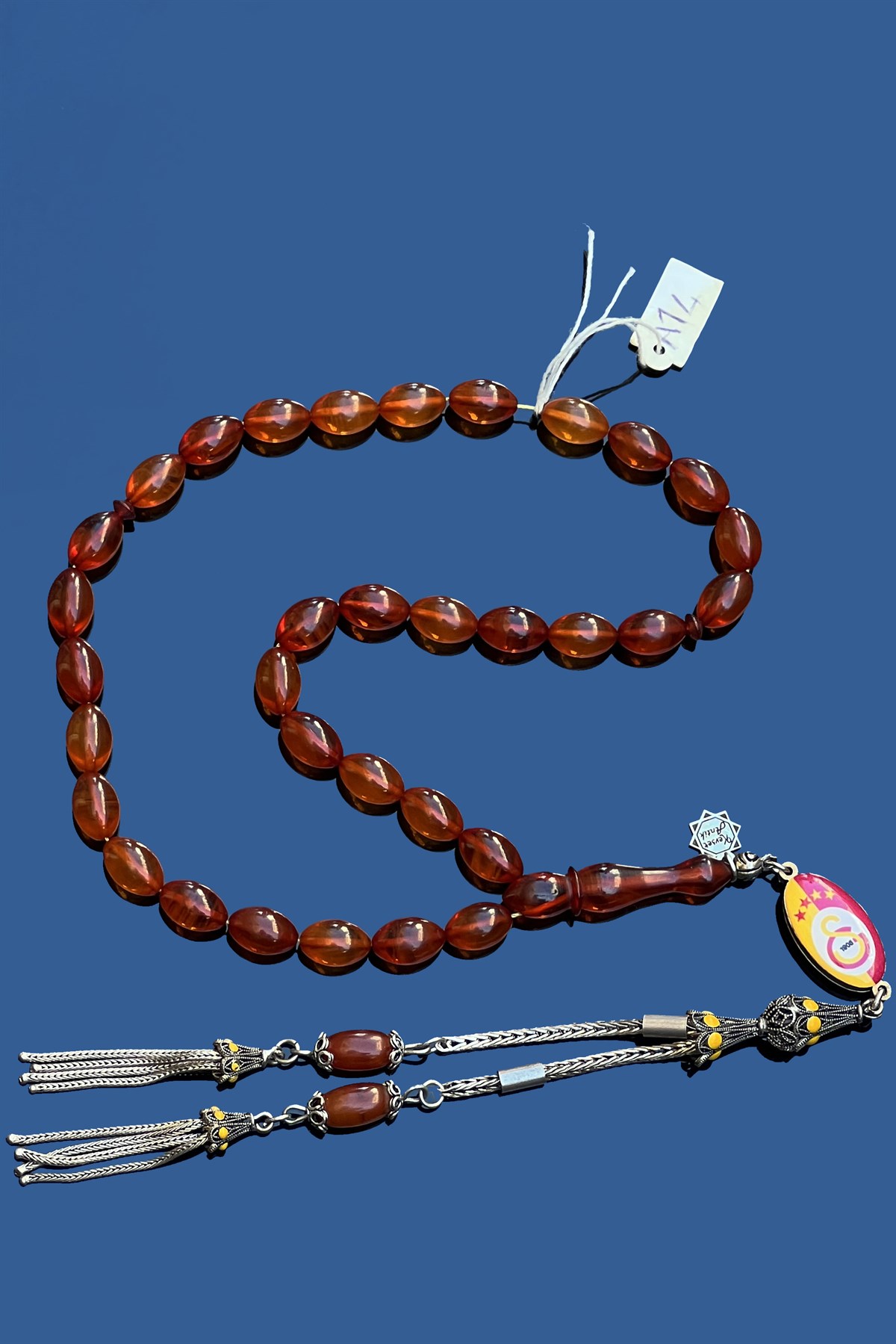 Damarlı Sıkma KehribarDamarlı Sıkma Kehribar - Kevser AntikSıkma-Ateş Kehribar Tesbihler