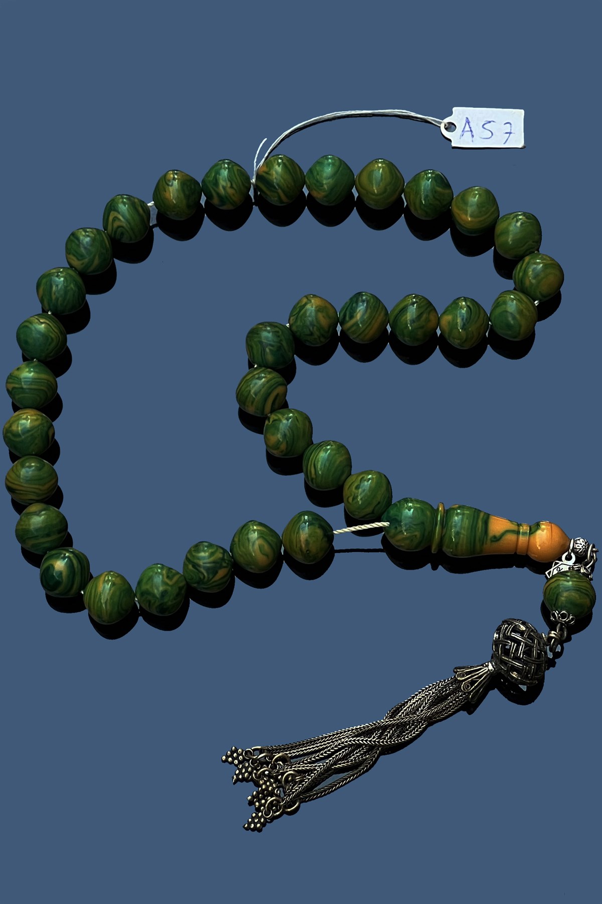 Dev Boy Katalin TesbihDev Boy Katalin Tesbih - Kevser AntikSıkma-Ateş Kehribar Tesbihler