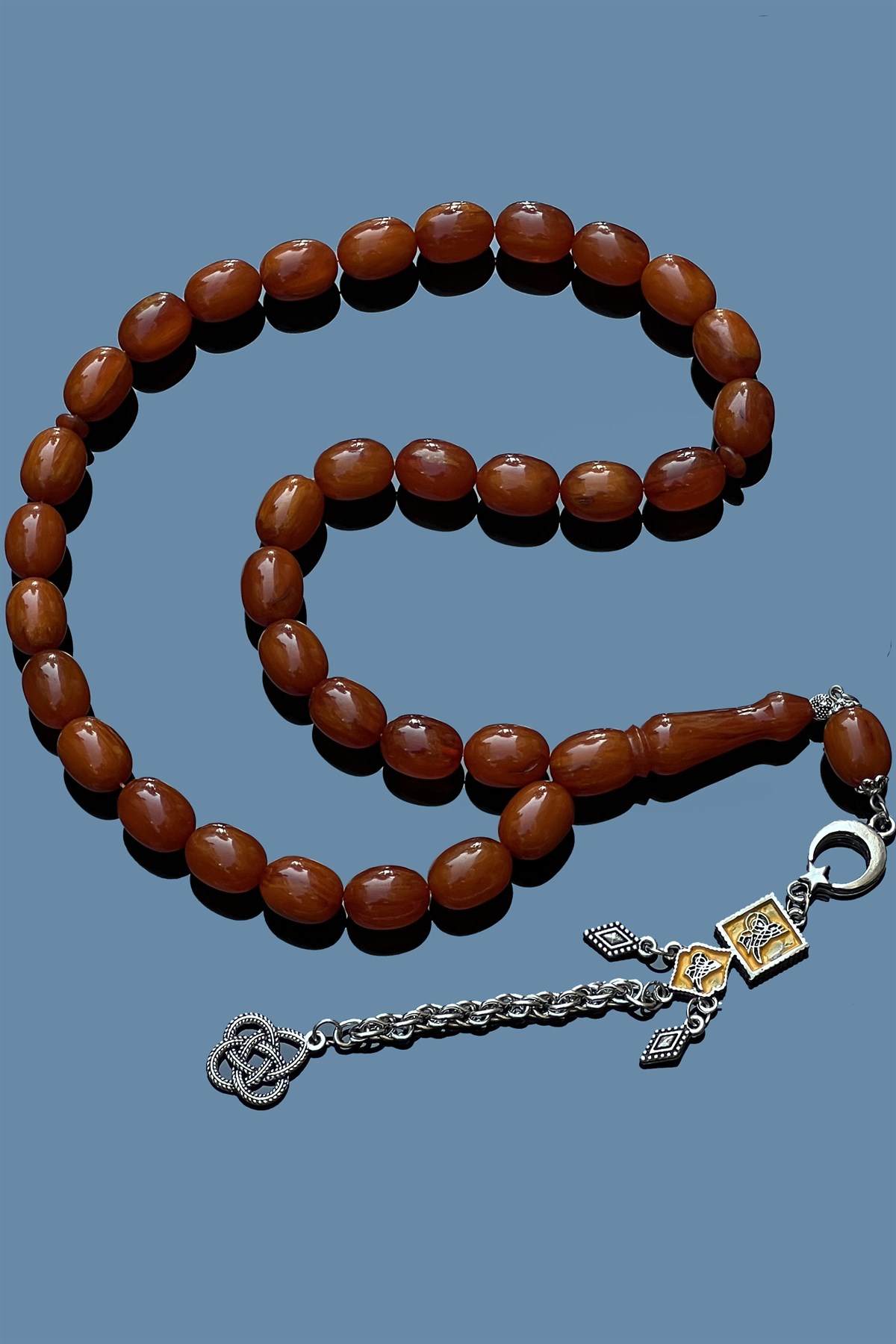 Dev Çubuk Sıkma Kehribar TesbihDev Çubuk Sıkma Kehribar Tesbih - Kevser AntikSıkma-Ateş Kehribar Tesbihler