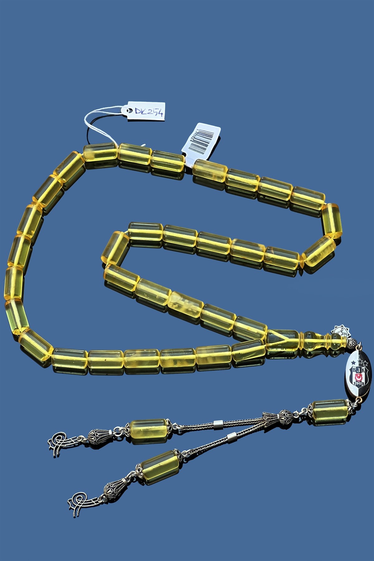 Dev Damla Kehribar TesbihDev Damla Kehribar Tesbih - Kevser AntikDamla Kehribar Tesbihler