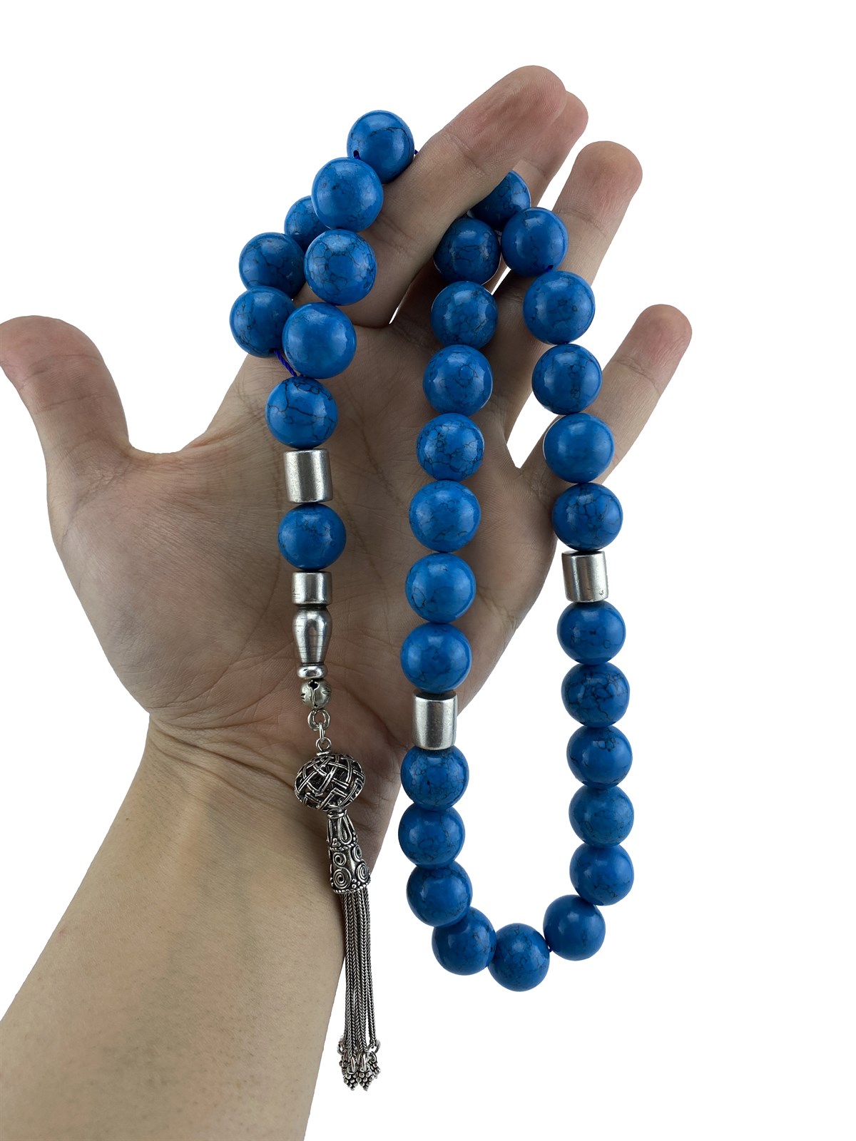 Dev Firuze TesbihDev Firuze TesbihDoğal Taş Tesbihler