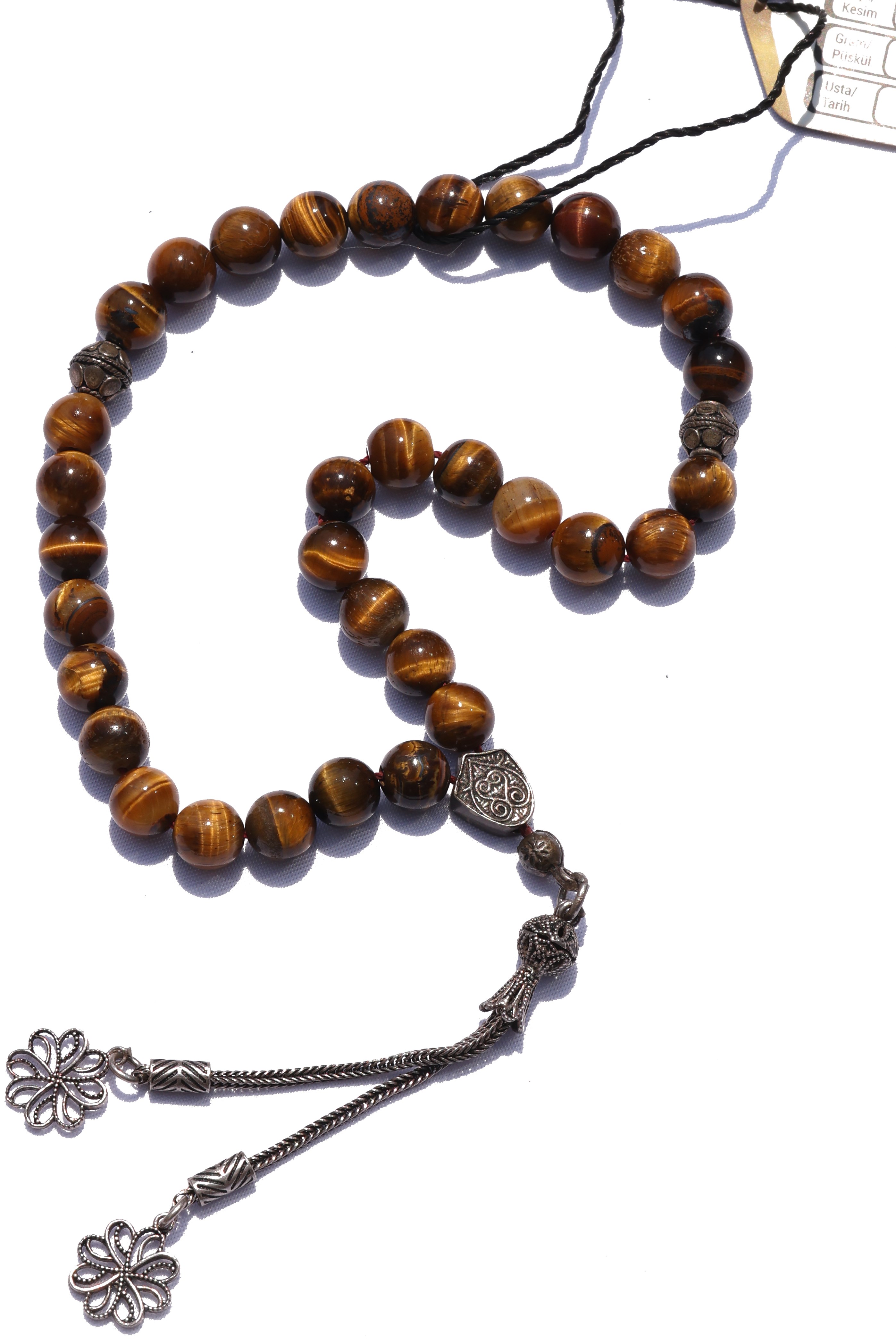 Doğal Tiger Eye Tesbih – Parlayan Altın Tonlarıyla Lüks KoleksiyonDoğal Tiger Eye Tesbih – Parlayan Altın Tonlarıyla Lüks Koleksiyon - Kevser AntikDOĞAL TAŞ TESBİHLER