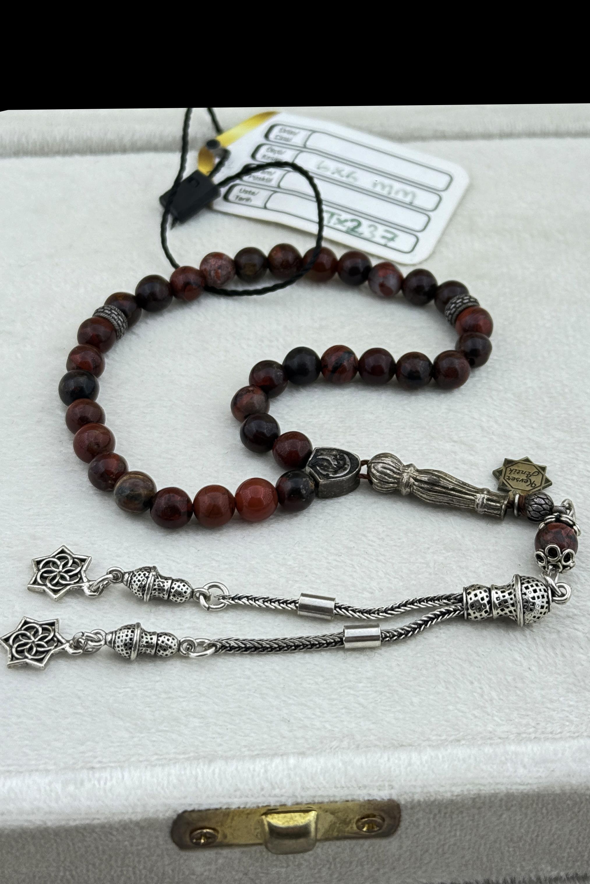El İşçiliği Blue Goldstone Tesbih – Modern Enerji ve Lüks GörünümEl İşçiliği Blue Goldstone Tesbih – Modern Enerji ve Lüks Görünüm - Kevser AntikDoğal Taş Tesbihler