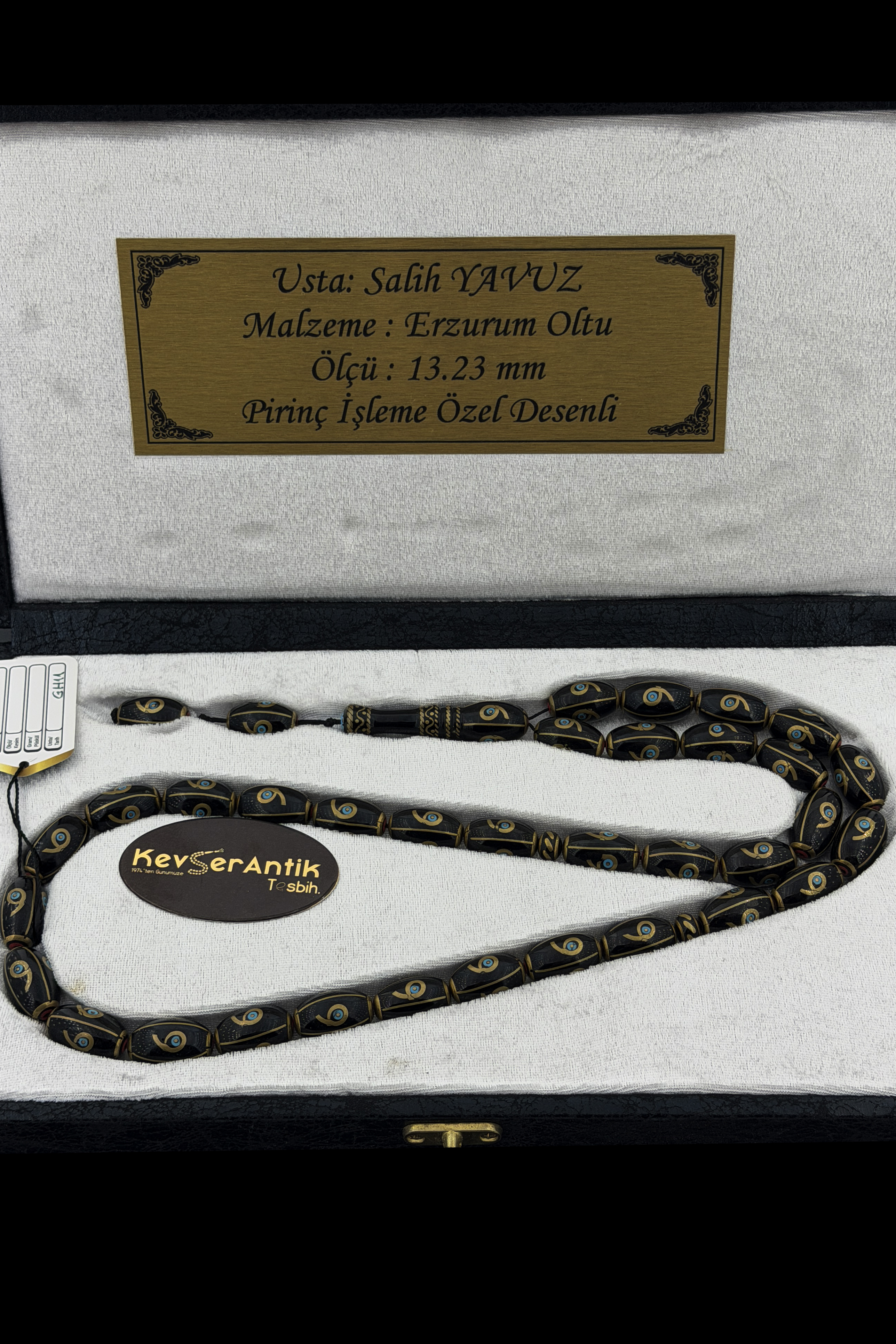 Emsalsiz Dev Oltu Taşı TesbihEmsalsiz Dev Oltu Taşı Tesbih - Kevser AntikErzurum Oltu Tesbihler