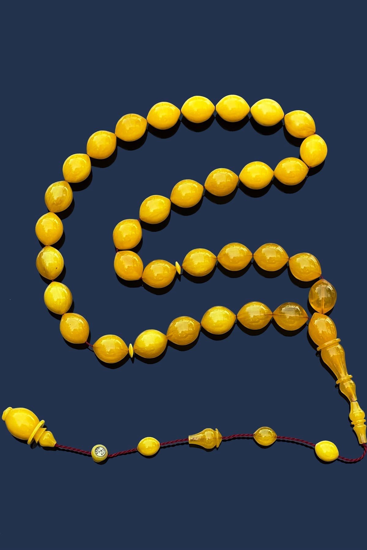 Eski Miskevi TesbihEski Miskevi Tesbih - Kevser AntikOsmanlı Kehribar Tesbihler