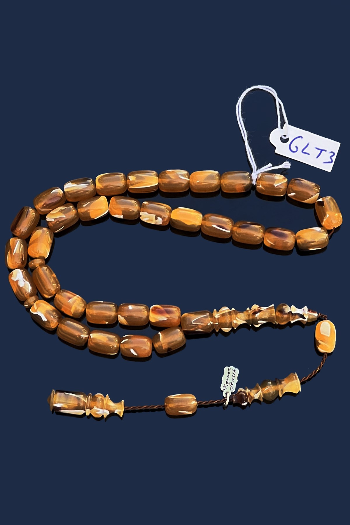 Fransız Galalit TesbihFransız Galalit Tesbih - Kevser AntikSıkma-Ateş Kehribar Tesbihler