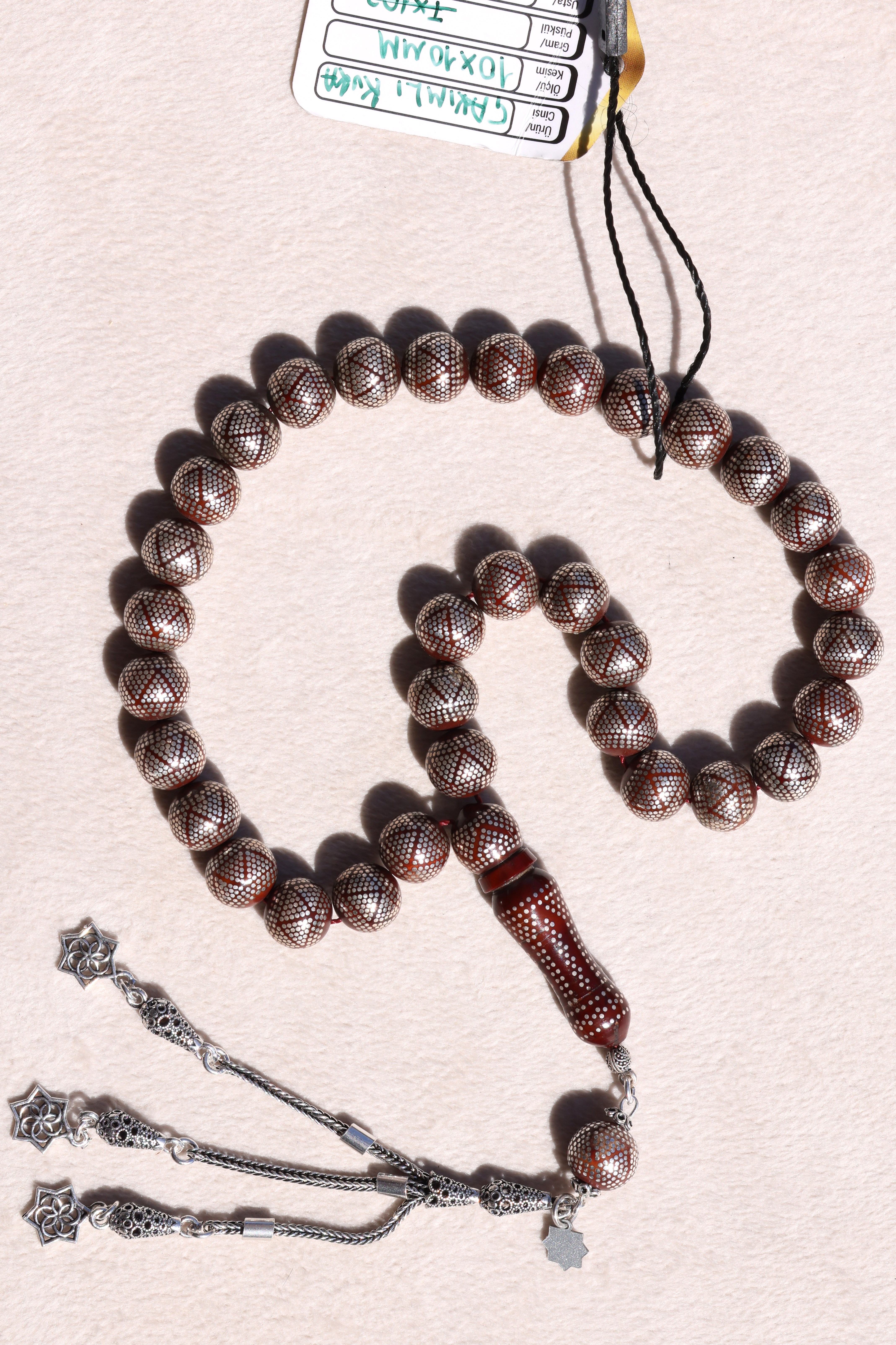 Full İşlemeli Kuka TesbihFull İşlemeli Kuka Tesbih - Kevser AntikAĞAÇ TESBİHLER